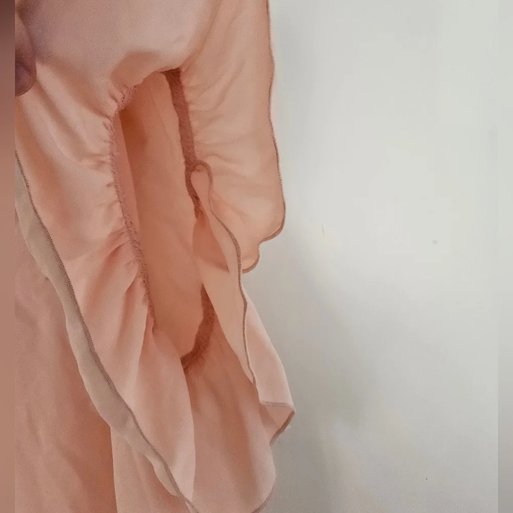 Pink Ruffled Blouse - Picture 4 of 4